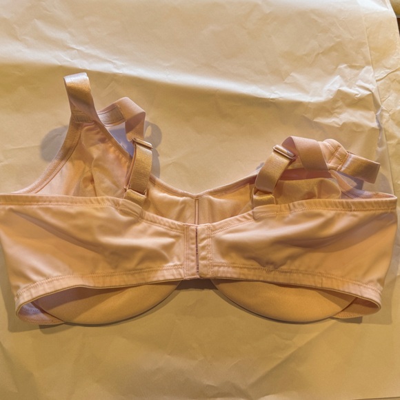 OLGA 5006 Signature Support Satin Underwire Full Coverage Minimizer Bra 42DD - Picture 3 of 3
